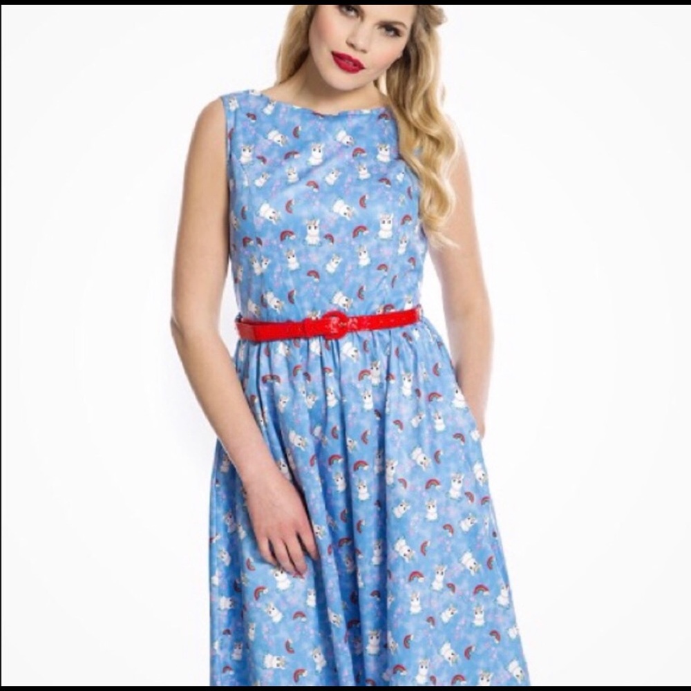 Lindy Bop Baby Unicorn dress